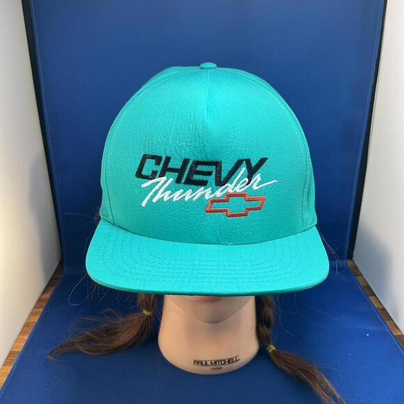 Chevy Thunder Snapback Cap - Retro Style - Picture 1 of 7